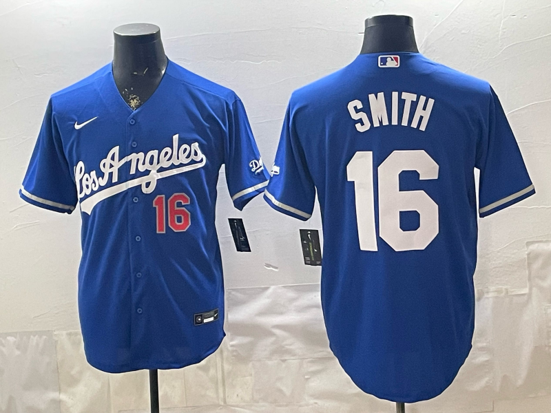 Men Los Angeles Dodgers #16 Smith Game 2026 Nike MLB Jersey 0408002